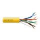 Genesis 24/4 Cat 5e Unshielded (U/UTP) Riser Networking Cable - Pull Box, 1000ft, Yellow - 50781102 Genesis 24/4 Cat 5e Unshielded (U/UTP) Riser Networking Cable - Pull Box, 1000ft, Yellow - 50781102